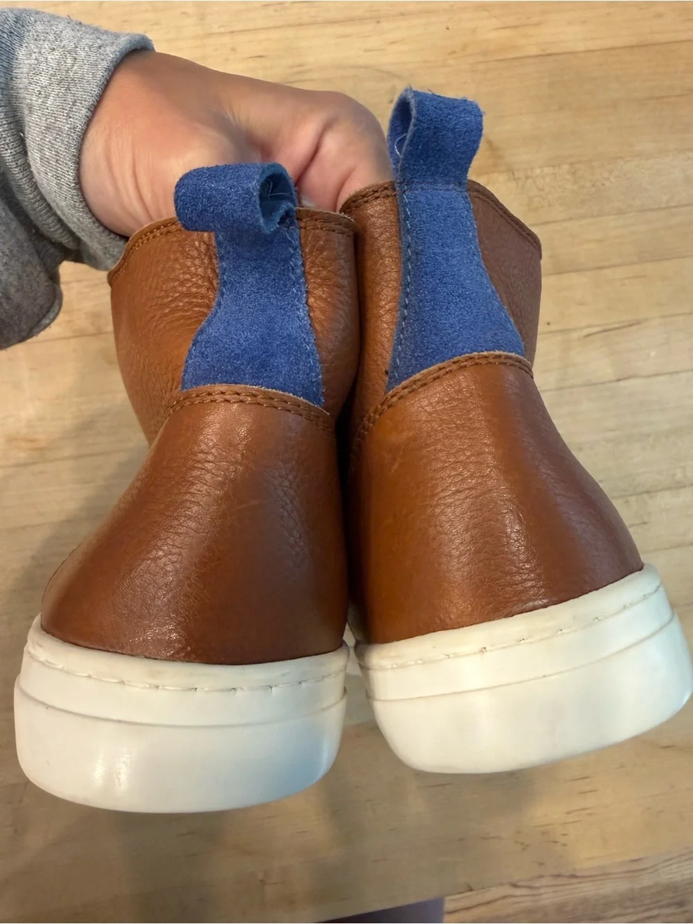 Mini Boden Zip/Lace up Boots 38